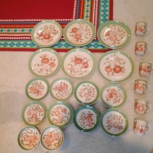 Pretty plated and set